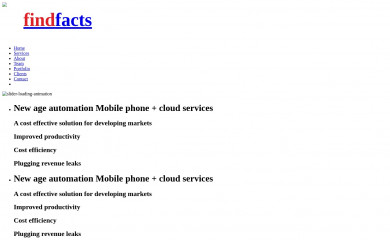 findfacts.in screenshot