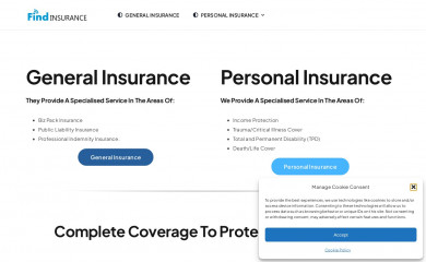 findinsurance.com.au screenshot