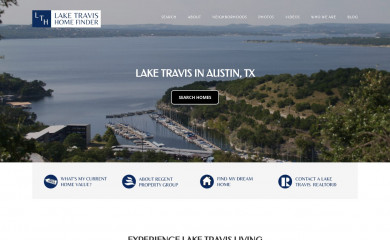 findlaketravishomes.com screenshot