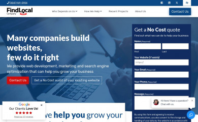 https://www.findlocal-company.com/ screenshot