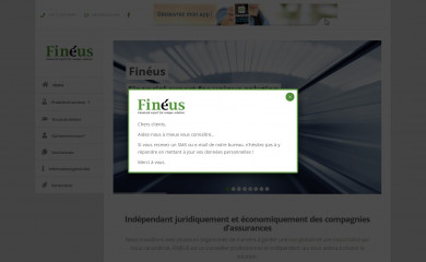 fineus.be screenshot