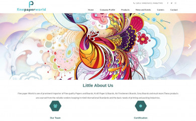 finepaperworld.com screenshot