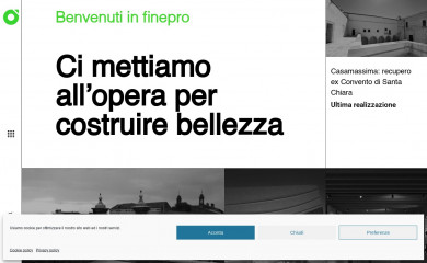finepro.it screenshot