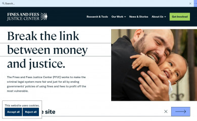finesandfeesjusticecenter.org screenshot