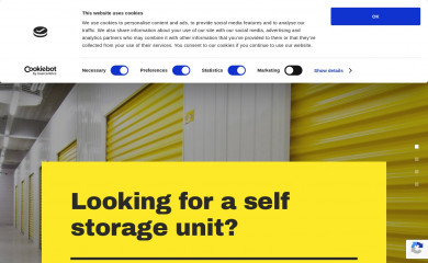 fingalselfstorage.ie screenshot
