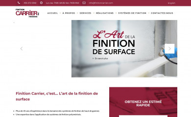 finitioncarrier.com screenshot
