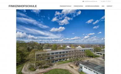 finkenhofschule.de screenshot