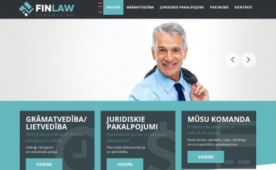 finlaw.lv screenshot