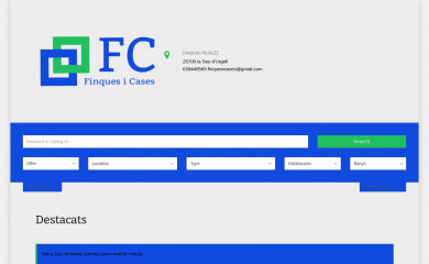 finquesicases.com screenshot