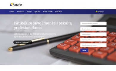 finteisa.lt screenshot