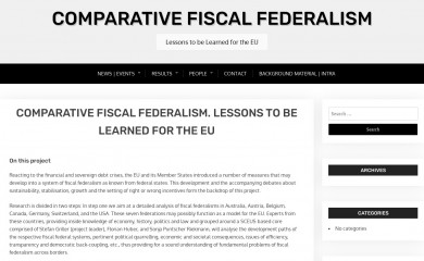 fiscalfederalism.eu screenshot