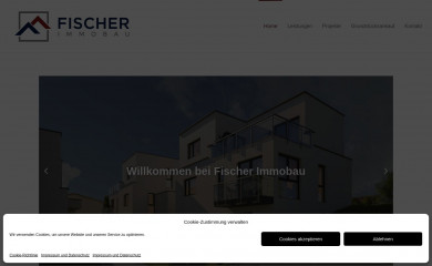 fischer-immobau.de screenshot