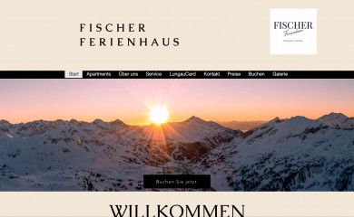 fischerferienhaus.at screenshot