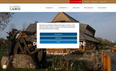 fischerhof-gahrns.de screenshot