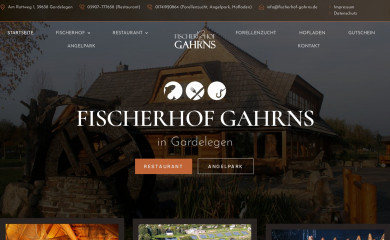 fischerhof-gahrns.de screenshot