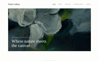 fishergallery.com screenshot