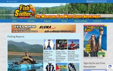 fishsniffer.com screenshot