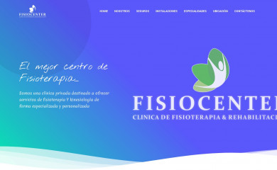 fisiocenter.com.py screenshot