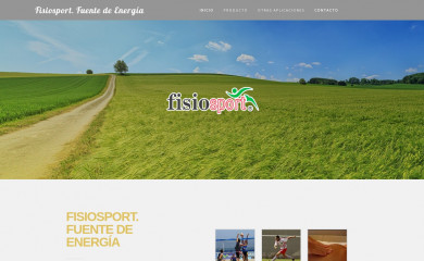 fisiosportnature.com screenshot