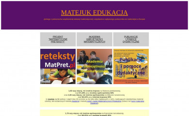 firmamatejuk.com.pl screenshot