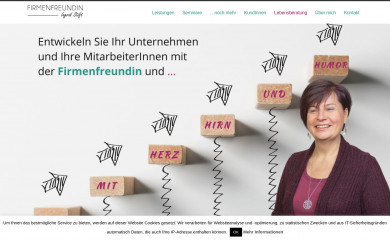 firmenfreundin.at screenshot