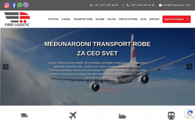 firbylogistic.com screenshot