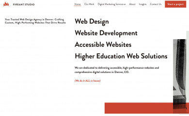 fireantstudio.com screenshot