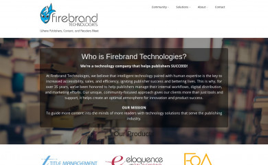 firebrandtech.com screenshot