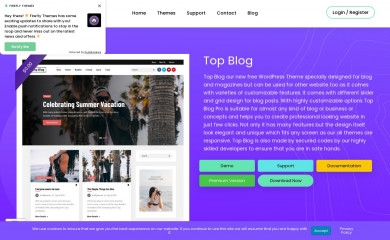 https://fireflythemes.com/themes/top-blog/ screenshot