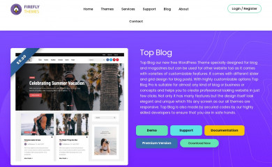 Top Blog screenshot