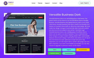 https://fireflythemes.com/themes/versatile-business-dark/ screenshot