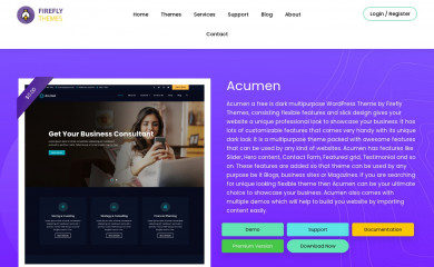 Acumen screenshot