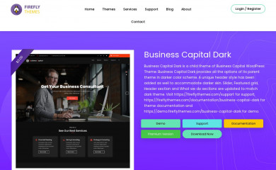 Business Capital Dark screenshot