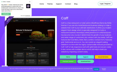 https://fireflythemes.com/themes/caff/ screenshot