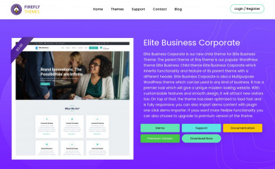 Elite Business Corporate screenshot