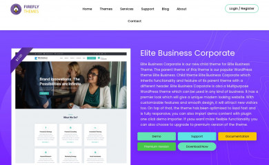 Elite Business Corporate screenshot