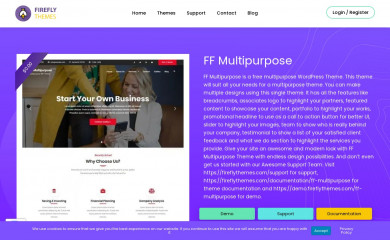 https://fireflythemes.com/themes/ff-multipurpose/ screenshot