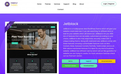 https://fireflythemes.com/themes/jetblack/ screenshot