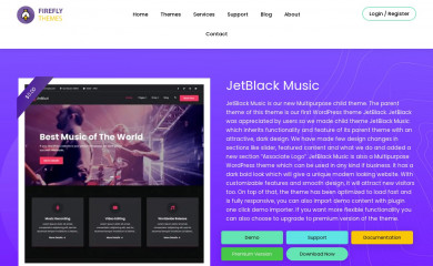JetBlack Music screenshot