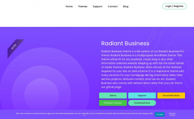 Radiant Business screenshot