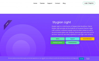 https://fireflythemes.com/themes/stygian-light/ screenshot