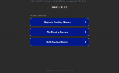 firelle.be screenshot