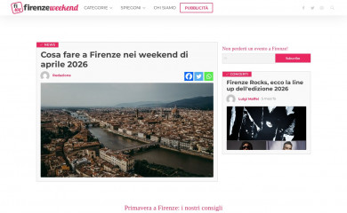 firenzeweekend.it screenshot
