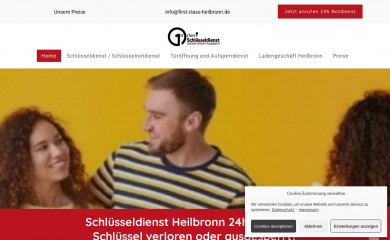 first-class-heilbronn.de screenshot