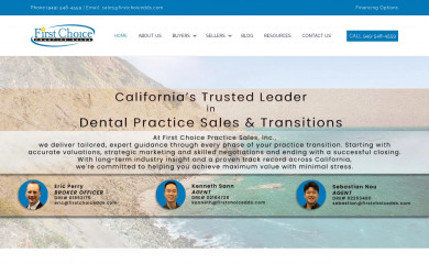 firstchoicedds.com screenshot