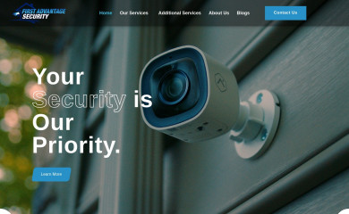 firstadvantagesecurity.com screenshot