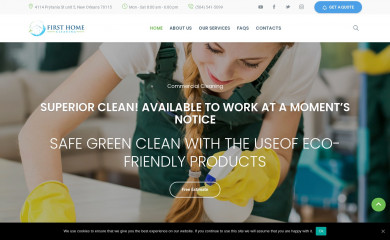 firsthomecleaning.com screenshot