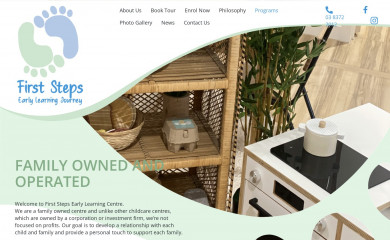 firststepselj.com.au screenshot