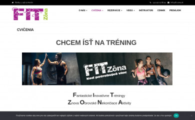 fit-zona.sk screenshot