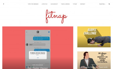 fitnap.at screenshot